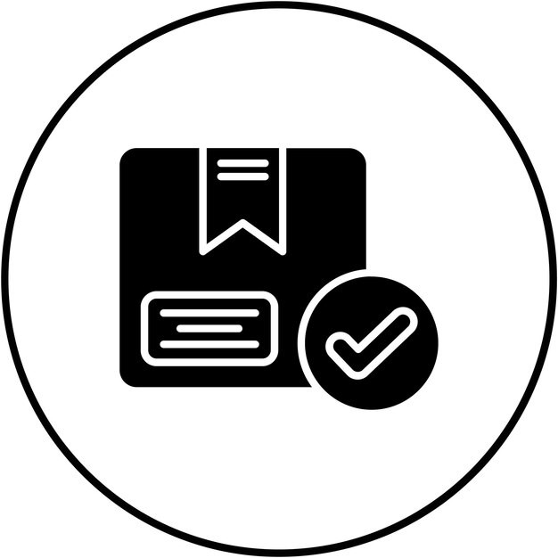 Imagen vectorial de icono entregada Puede utilizarse para la logística