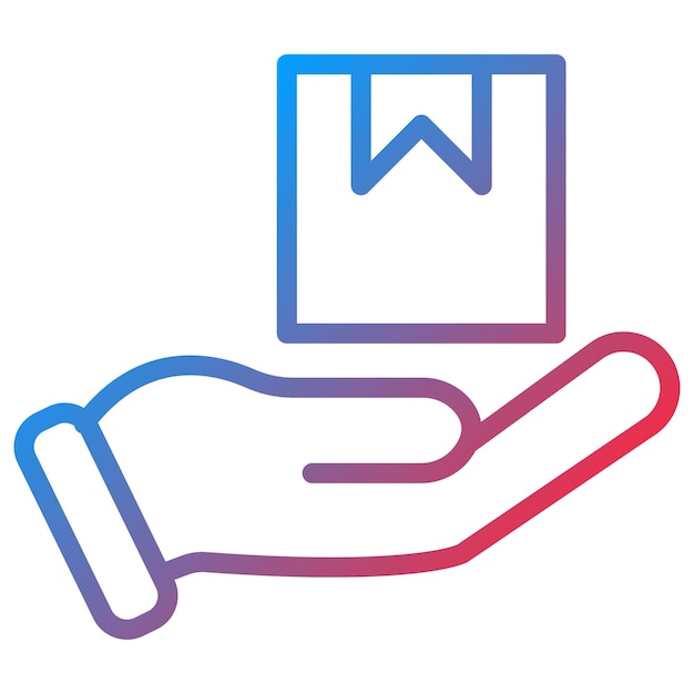 Imagen vectorial del icono entregado por el pedido Se puede utilizar para el comercio minorista digital