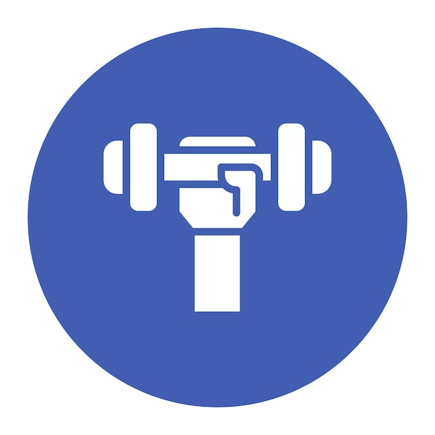 Imagen vectorial del icono de entrenamiento Se puede usar para Amistad