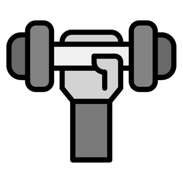 Imagen vectorial del icono de entrenamiento Se puede usar para Amistad