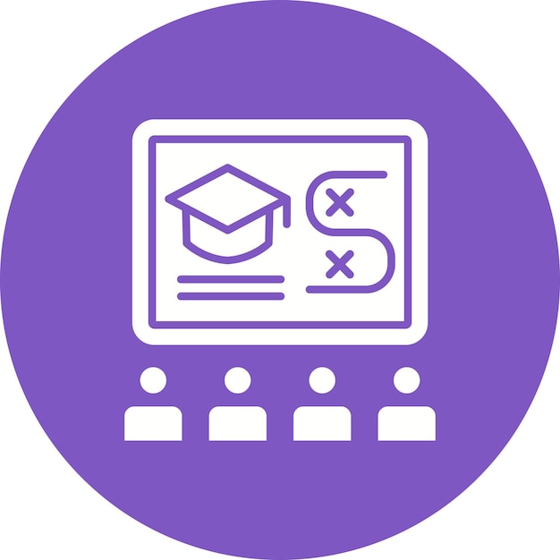Imagen vectorial de icono de entrenamiento Se puede utilizar para el marketing web