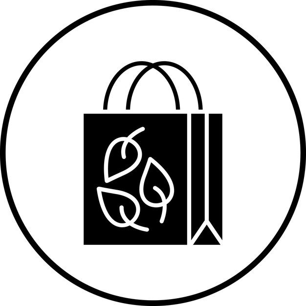 Imagen vectorial del icono del envase de compost de plástico Puede utilizarse para la economía