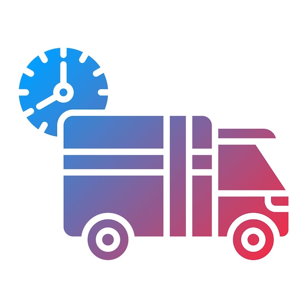 Imagen vectorial de icono de envío expreso Se puede usar para Cyber Monday