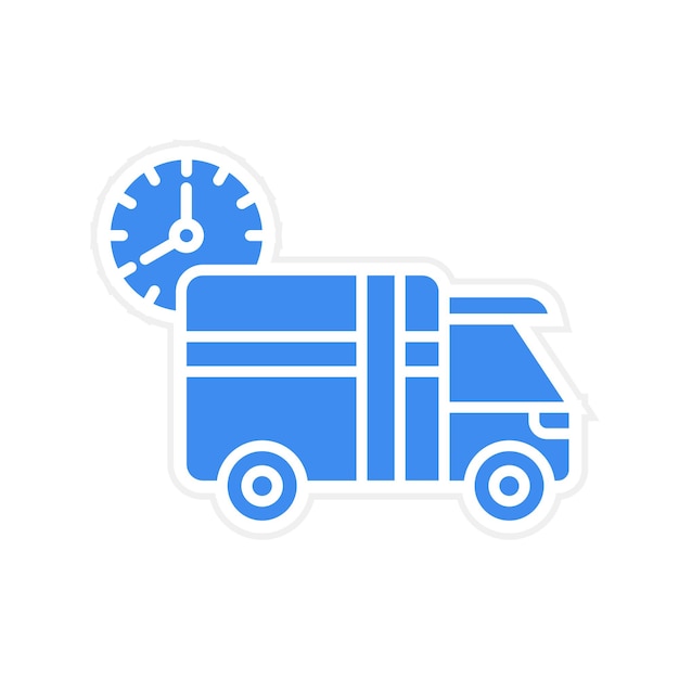 Imagen vectorial de icono de envío expreso Se puede usar para Cyber Monday