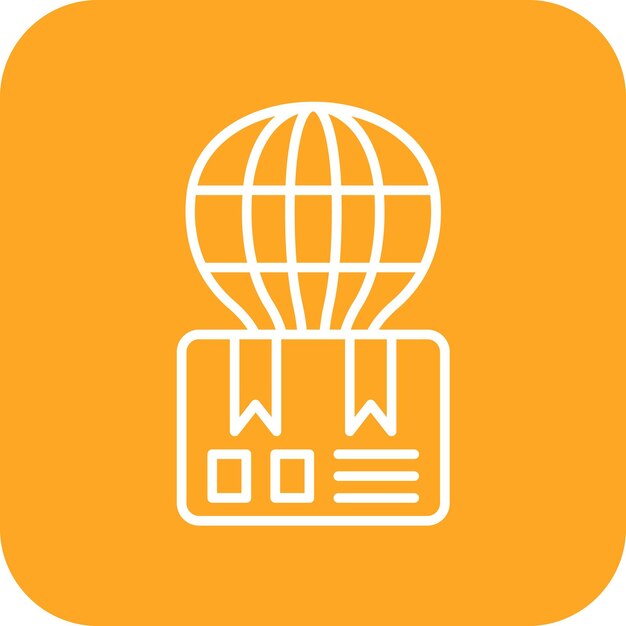 Imagen vectorial del icono de envío puede utilizarse para la entrega y la logística