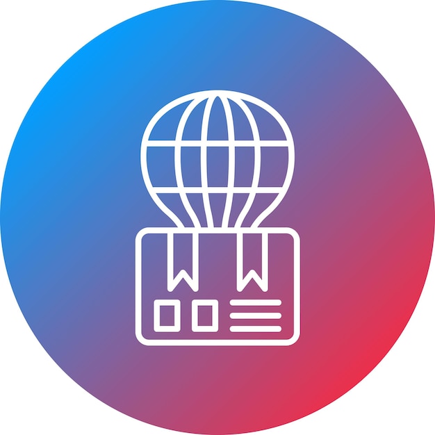 Imagen vectorial del icono de envío puede utilizarse para la entrega y la logística