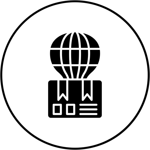 Imagen vectorial del icono de envío puede utilizarse para la entrega y la logística