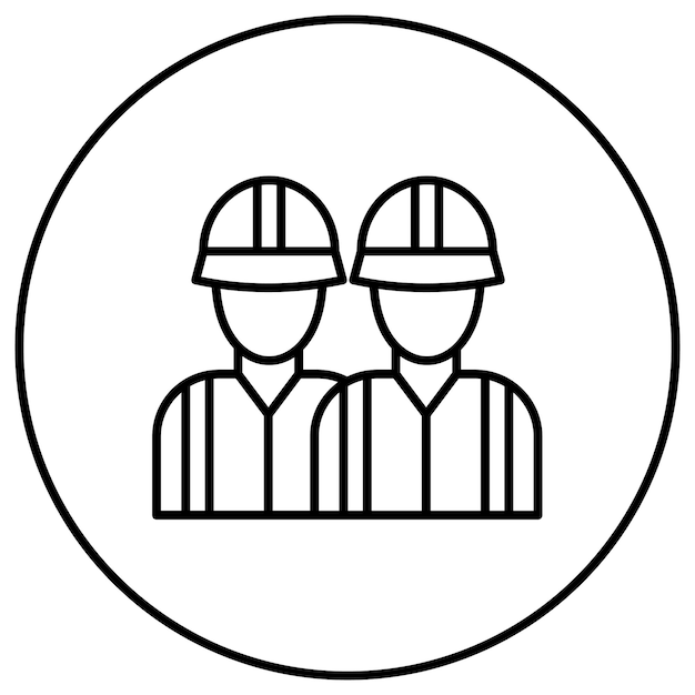 Imagen vectorial del icono del equipo de bomberos Se puede usar para el bomberos