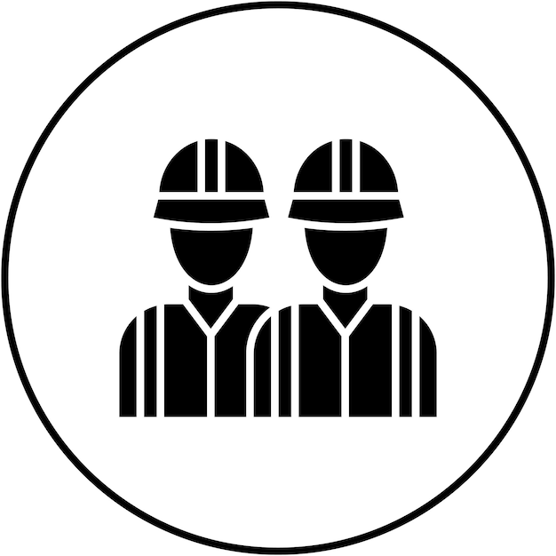 Imagen vectorial del icono del equipo de bomberos Se puede usar para el bomberos