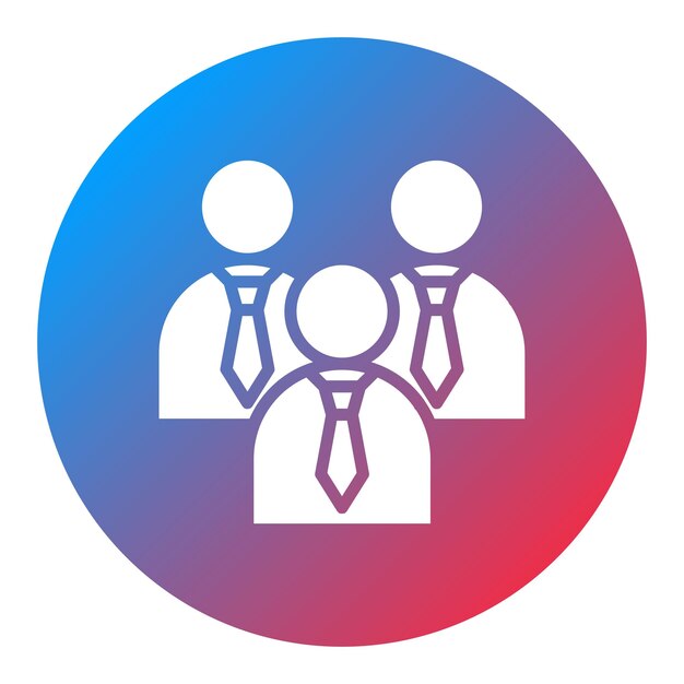 Imagen vectorial del icono del equipo legal Se puede utilizar para Servicios Legales