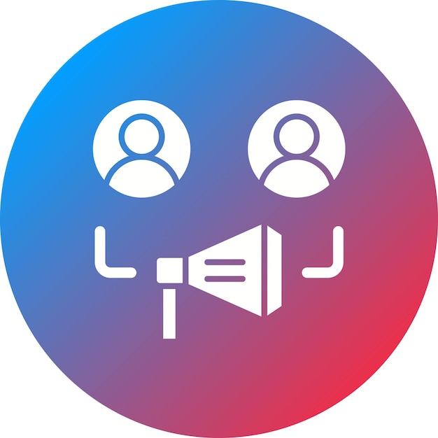 Imagen vectorial de icono de equipo de marketing Se puede utilizar para el emprendimiento