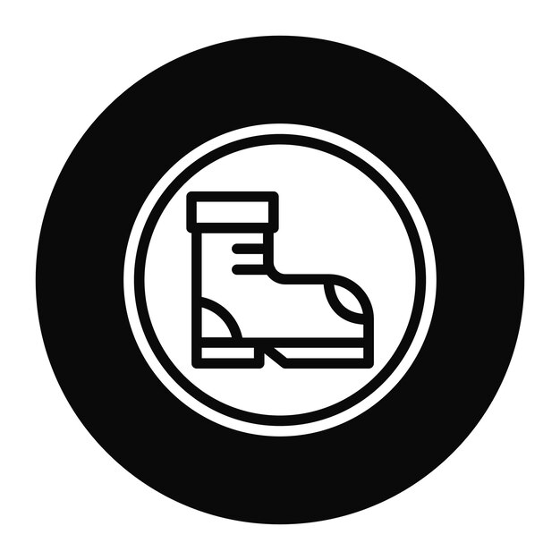 Imagen vectorial del icono del equipo de protección personal Puede utilizarse para la gestión de riesgos