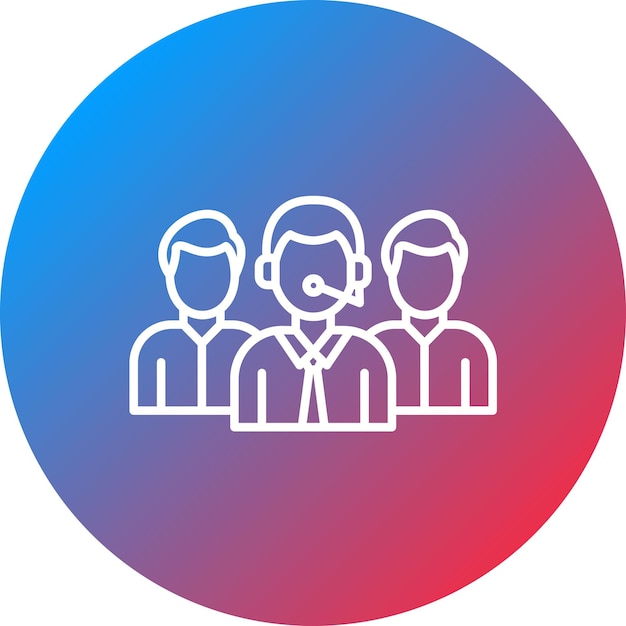 Imagen vectorial del icono del equipo Se puede usar para negocios y finanzas
