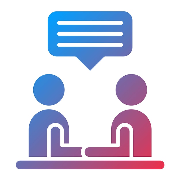 Imagen vectorial del icono del equipo Se puede usar para personas de negocios