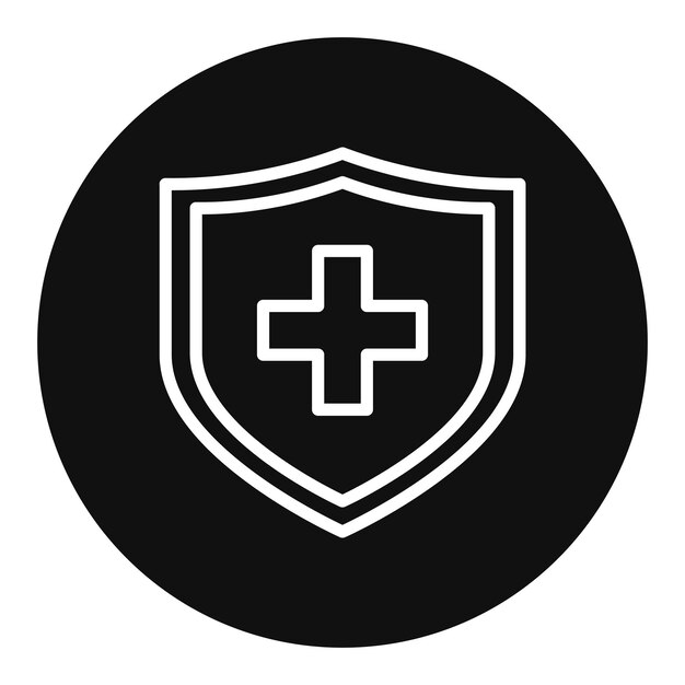 Imagen vectorial del icono del Equipo de Socorro en Desastres Puede utilizarse para los Servicios Públicos