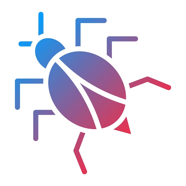 Imagen vectorial de icono de error Se puede utilizar para pruebas de software