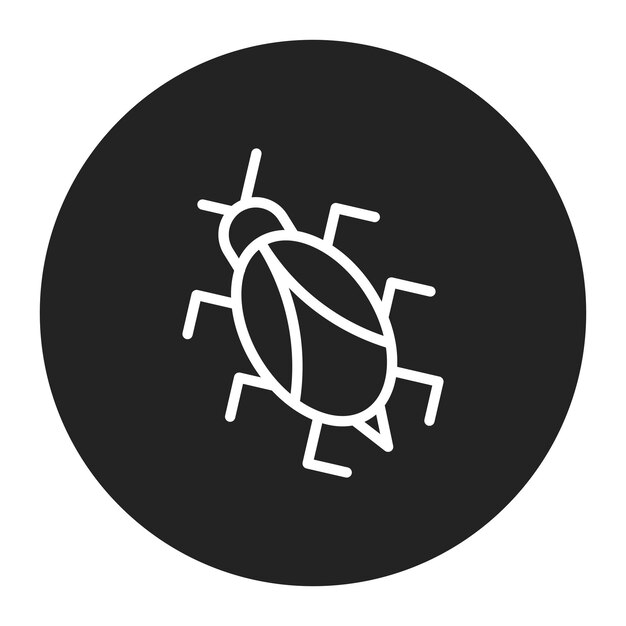 Imagen vectorial de icono de error Se puede utilizar para la seguridad de la información