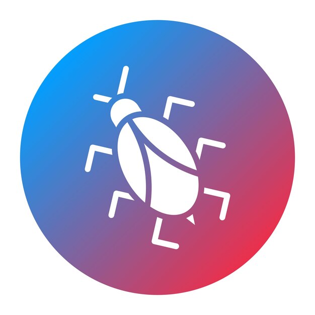 Imagen vectorial de icono de error Se puede utilizar para la seguridad de la información