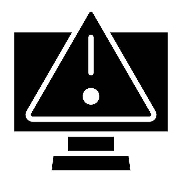 Imagen vectorial del icono de error Se puede utilizar para la tienda en línea