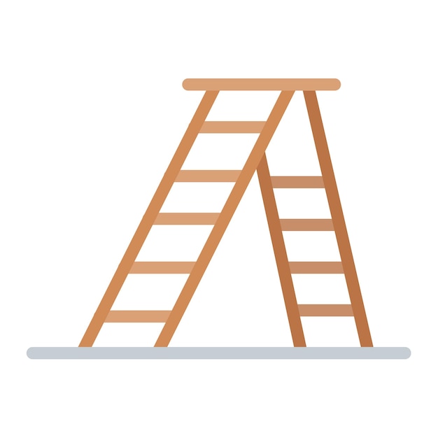 Imagen vectorial del icono de la escalera Se puede utilizar para el almacén