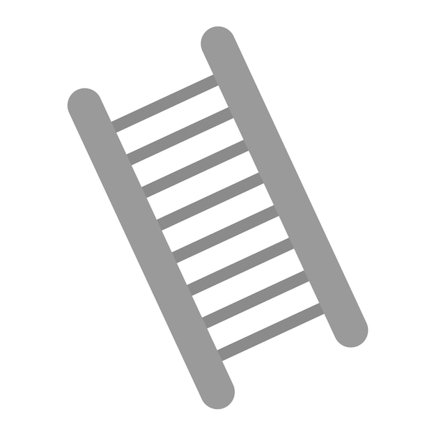 Imagen vectorial del icono de la escalera Se puede utilizar para los logros
