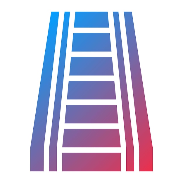 Imagen vectorial del icono de la escalera puede utilizarse para el supermercado