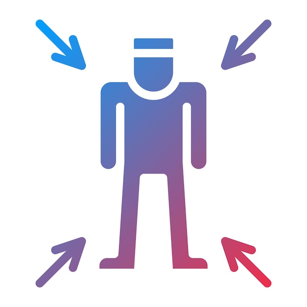 Imagen vectorial del icono del escándalo Se puede utilizar para la política
