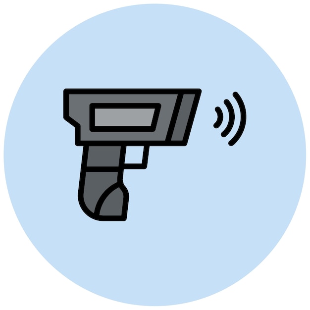 Imagen vectorial del icono del escáner Se puede utilizar para el almacén