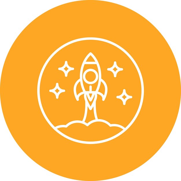 La imagen vectorial del icono de espacio se puede utilizar para el futuro