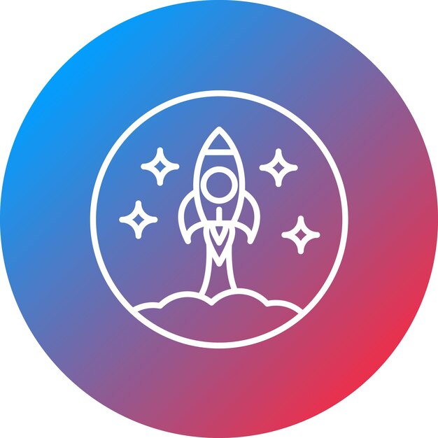 La imagen vectorial del icono de espacio se puede utilizar para el futuro
