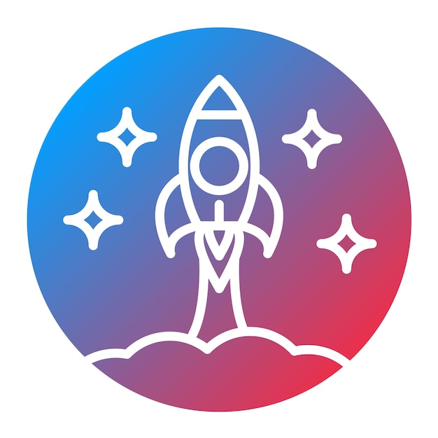 La imagen vectorial del icono de espacio se puede utilizar para el futuro