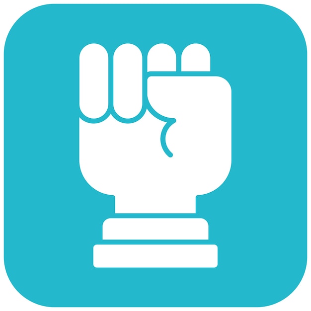 Imagen vectorial del icono del Espíritu de Lucha Se puede usar para quimioterapia