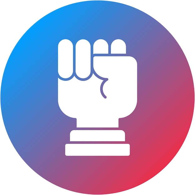 Imagen vectorial del icono del Espíritu de Lucha Se puede usar para quimioterapia