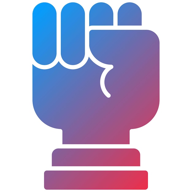 Imagen vectorial del icono del Espíritu de Lucha Se puede usar para quimioterapia