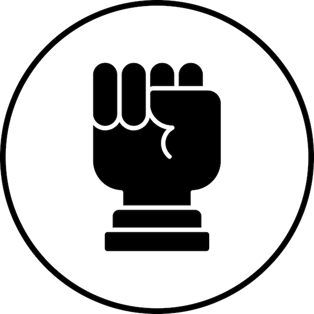 Imagen vectorial del icono del Espíritu de Lucha Se puede usar para quimioterapia