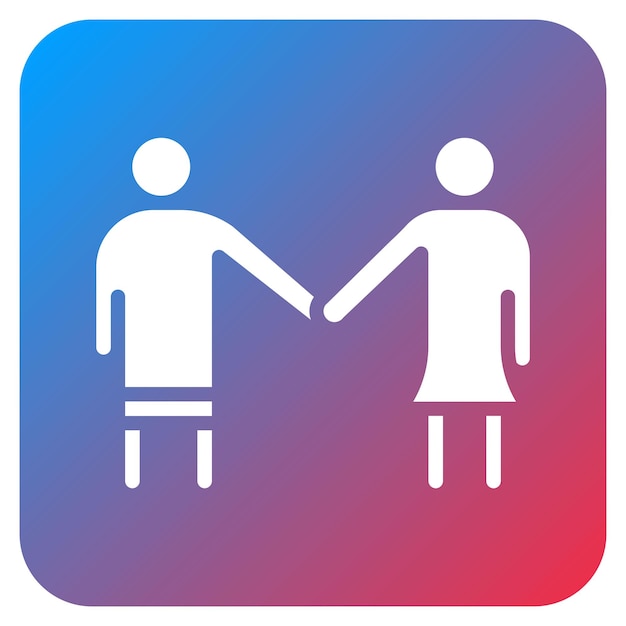 La imagen vectorial del icono de los espíritus afines se puede usar para la relación social