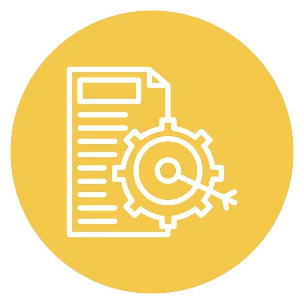 Imagen vectorial del icono de establecimiento de objetivos Se puede utilizar para el liderazgo
