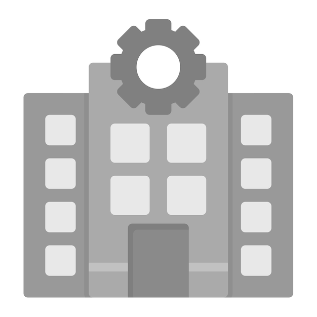 Imagen vectorial del icono del establecimiento principal Puede utilizarse para el cumplimiento y la regulación