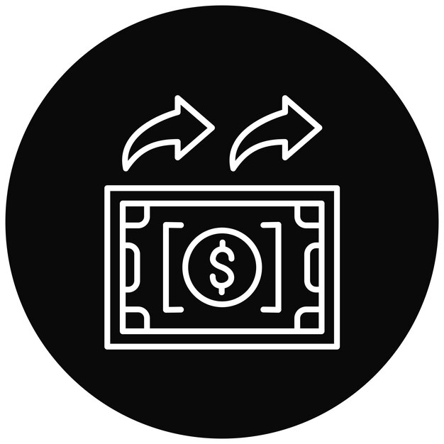 La imagen vectorial del icono de estadística se puede utilizar para Finanzas y Dinero