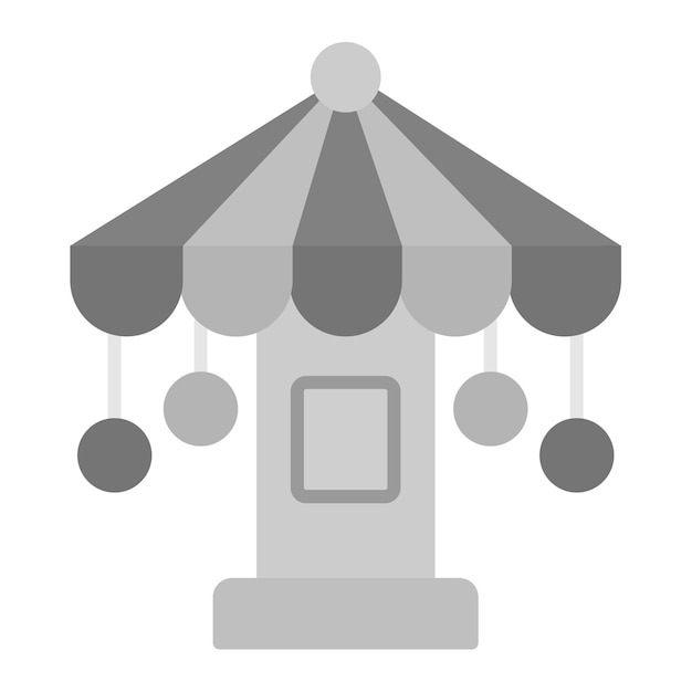 Imagen vectorial de icono de estado justo Se puede usar para Circo