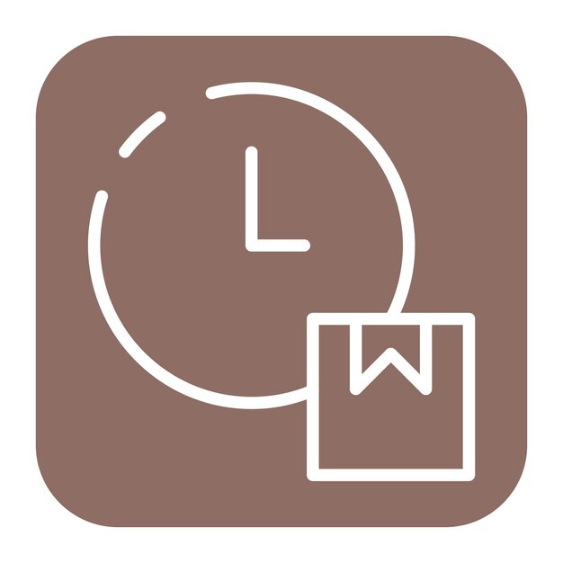 Imagen vectorial del ícono de estado del pedido Se puede utilizar para el comercio minorista digital