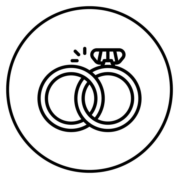 Imagen vectorial del icono de estado de la relación Se puede usar para la aplicación de citas