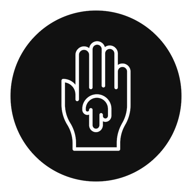 Imagen vectorial del icono del estigma Se puede usar para la adicción