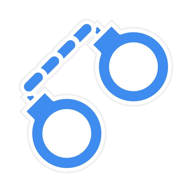 Imagen vectorial de icono de estilo de vida criminal Se puede usar para estilos de vida