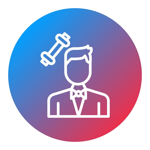 Imagen vectorial de icono de estilo de vida saludable Se puede usar para estilos de vida