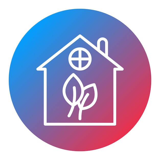 Imagen vectorial de icono de estilo de vida sostenible Se puede utilizar para estilos de vida