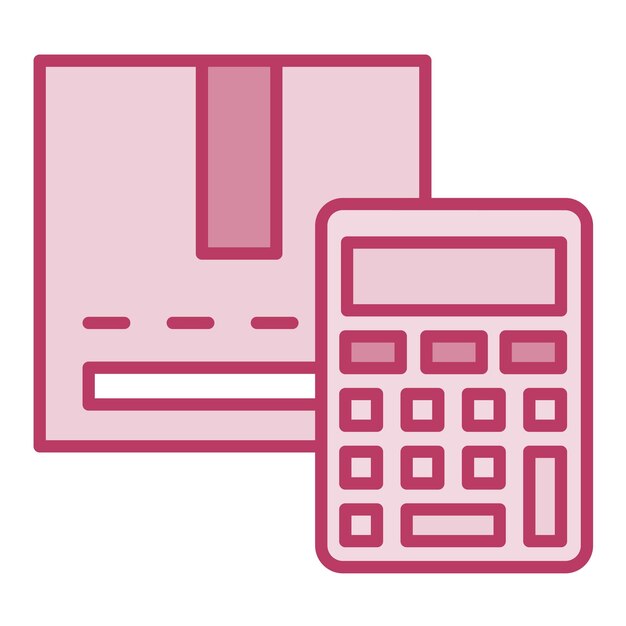 Imagen vectorial del icono de la estimación del proyecto Se puede utilizar para la gestión del proyecto