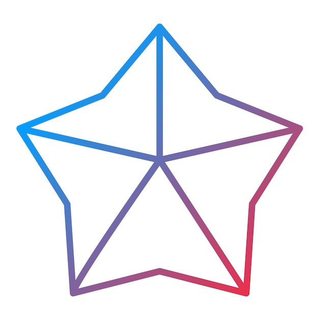 La imagen vectorial del icono de la estrella se puede utilizar para la retroalimentación del cliente