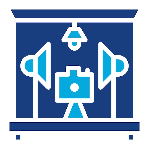 Imagen vectorial del icono del estudio Se puede utilizar para el instrumento
