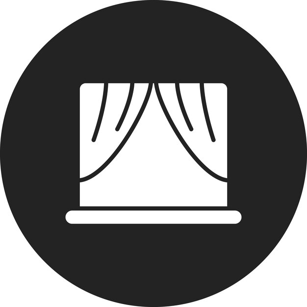Imagen vectorial del icono de la etapa Se puede utilizar para la producción de video